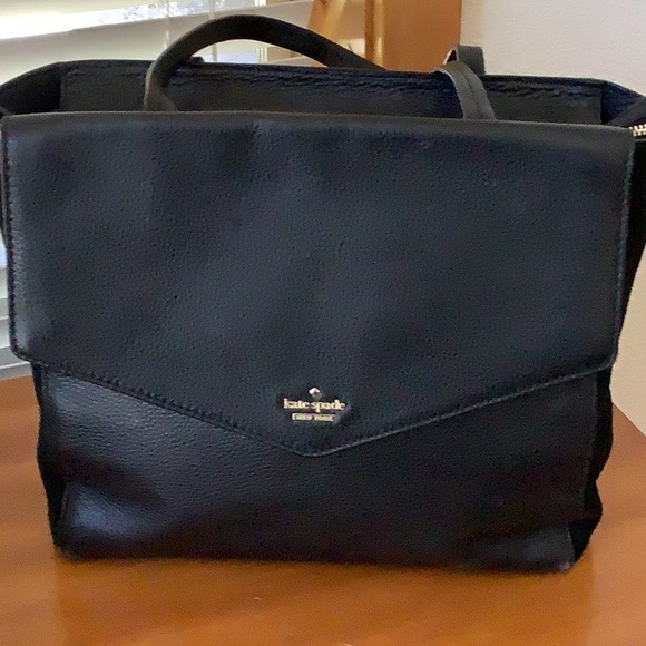 Authentic Kate Spade Large Satchel Pebbled Leather Purse - Picture 2 of 7